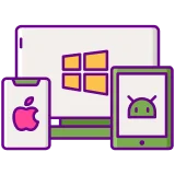 Cross-Platform App Development Icon